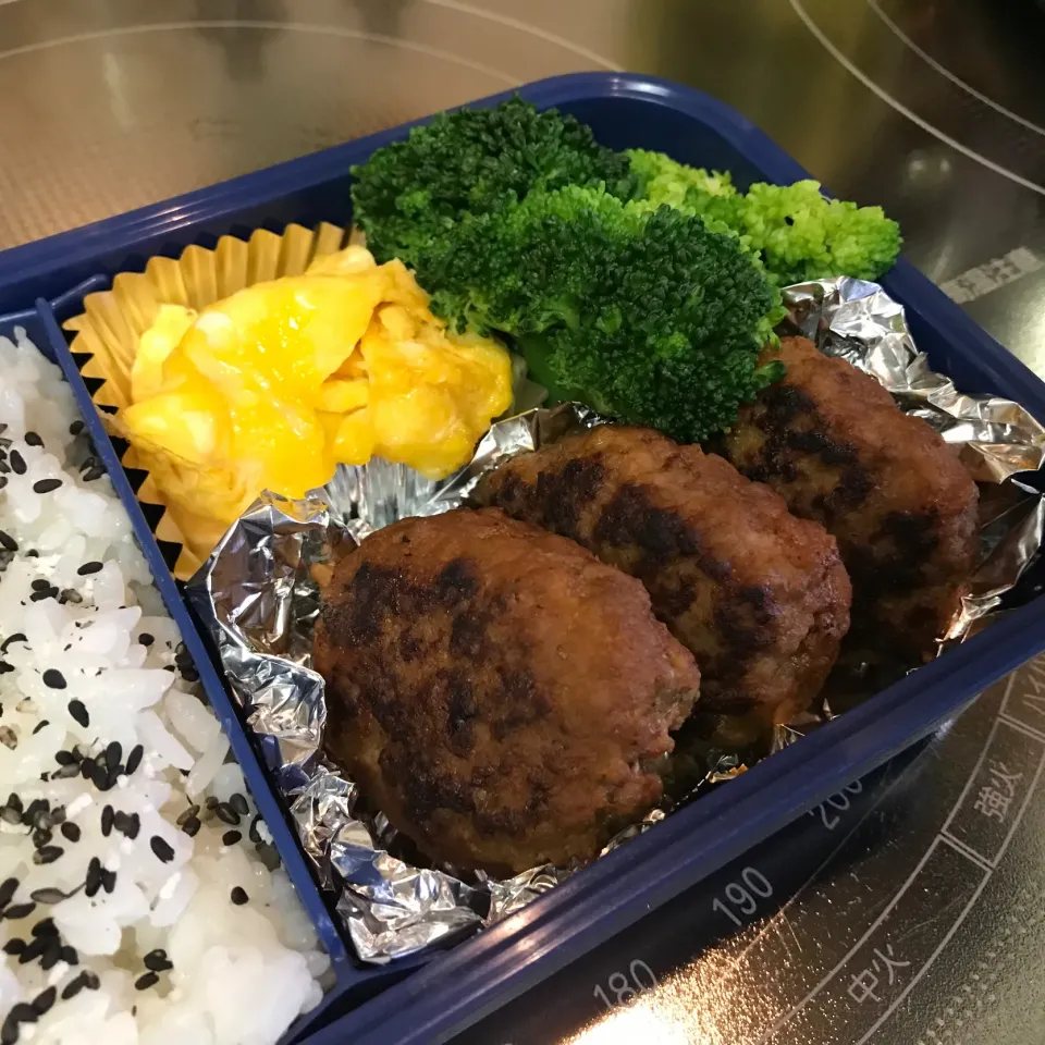 Snapdishの料理写真:ハンバーグ弁当|sanaeさん