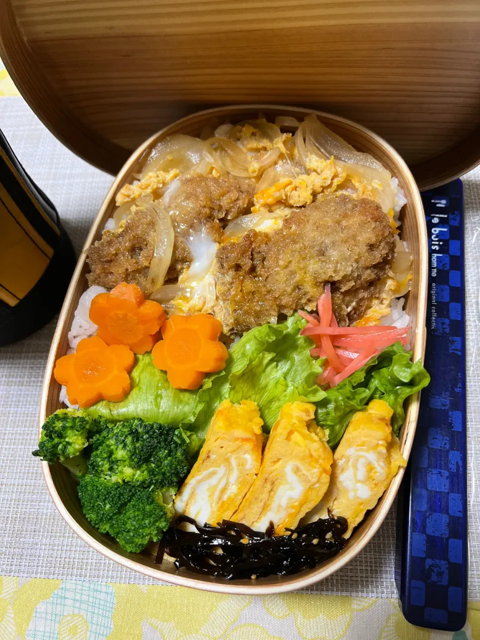 カツ丼弁当|masasho's momさん