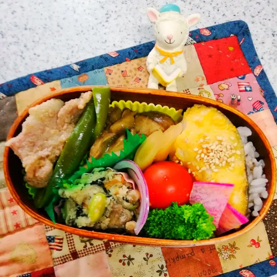 Snapdishの料理写真:今日のお弁当😊|naonaomimichanさん