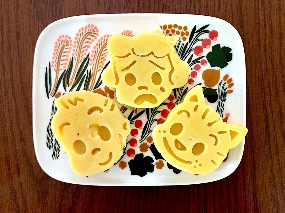 バナナ味の米粉蒸しパン|かなっぺさん