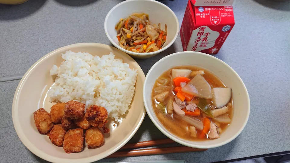 Snapdishの料理写真:今日の給食(10/1)|えっちゃんさん