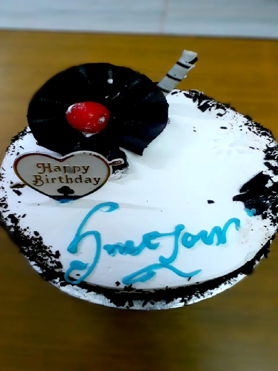 birthday cake black forest|Shreya's feastさん