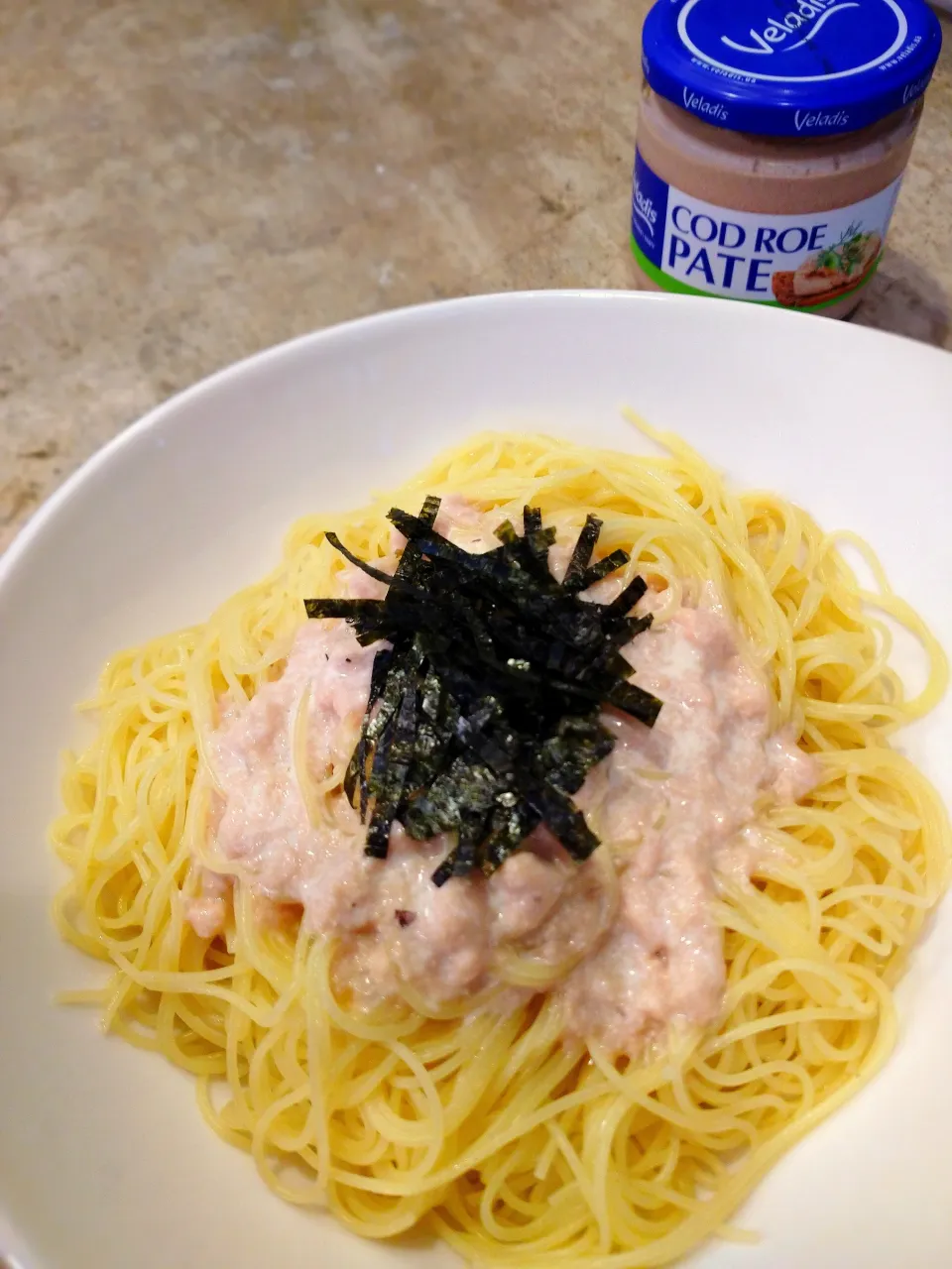 たらこクリームスパゲティ;Spaghetti with creamy (cod roe) sauce |samiさん