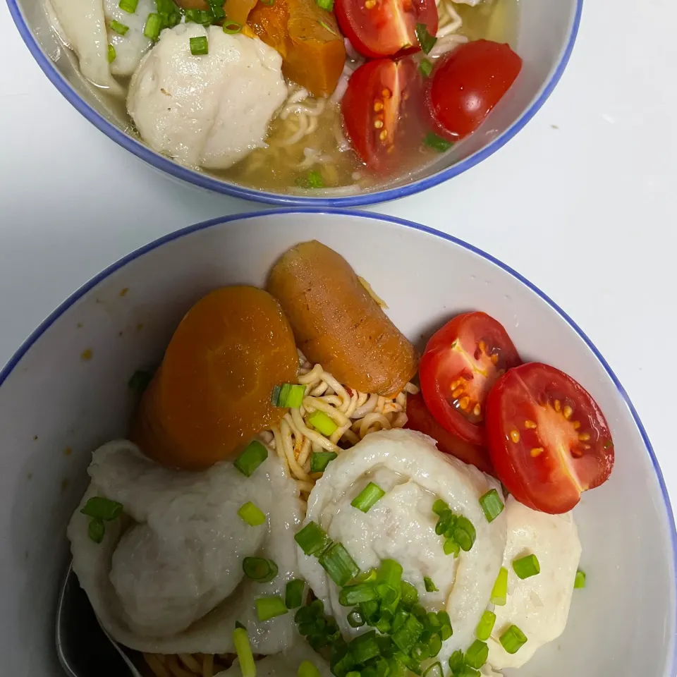 Her kiao noodles, soup and dry|Ong Sor Fernさん