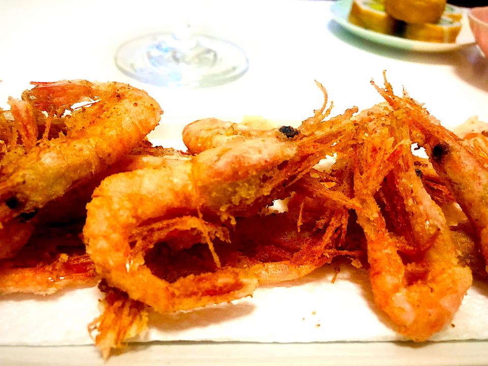 甘エビの唐揚げ🦐