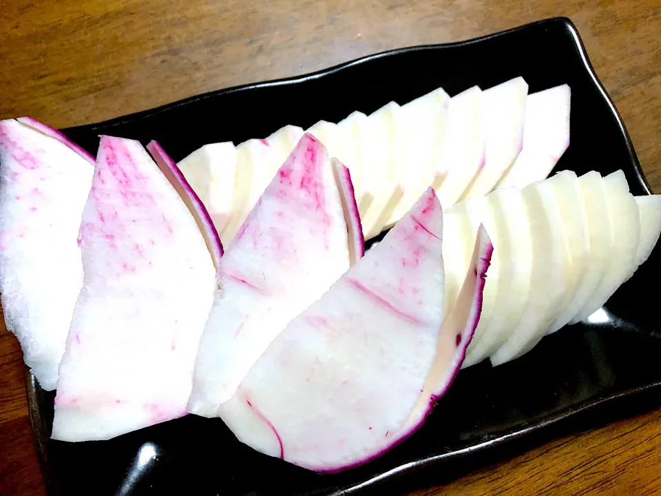 サラダかぶ3種♪食べ比べ|ひだまり農園さん