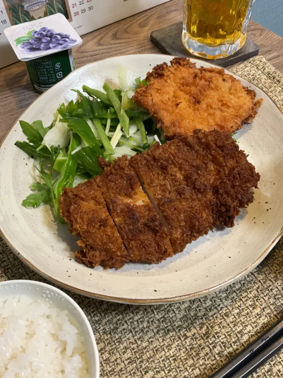 ミックスカツ定食|くろさん