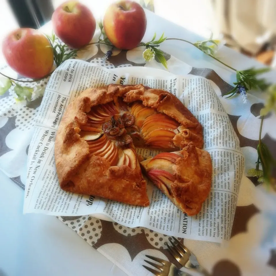 りんごの型なしタルト🍎|choco_obaaさん