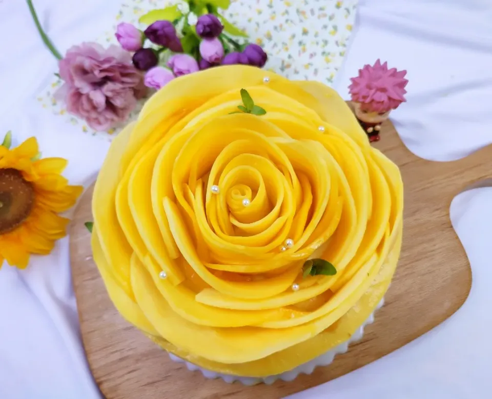 Crepe Mango Cake|NariHomeさん