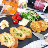 パルミジャーノ·レッジャーノde昼飲みプレート🙌🧀🍷