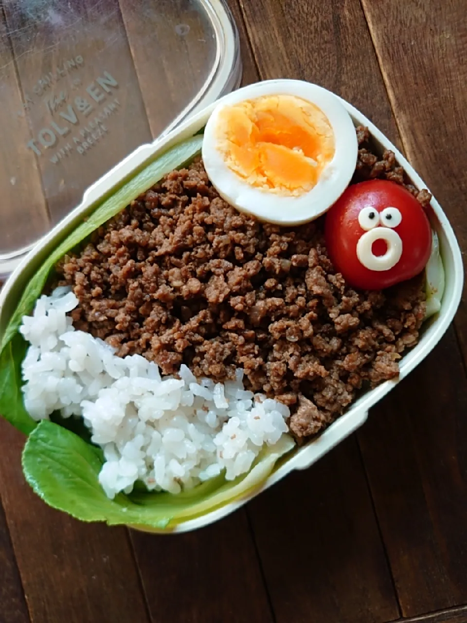 漢の…長女用🍱白飯がススムぞルーロー飯弁当|ᵏᵒᵘさん