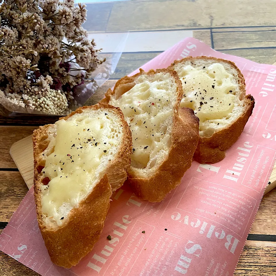 10/3‪✯‬チーズバゲット🥖|ゆうさん