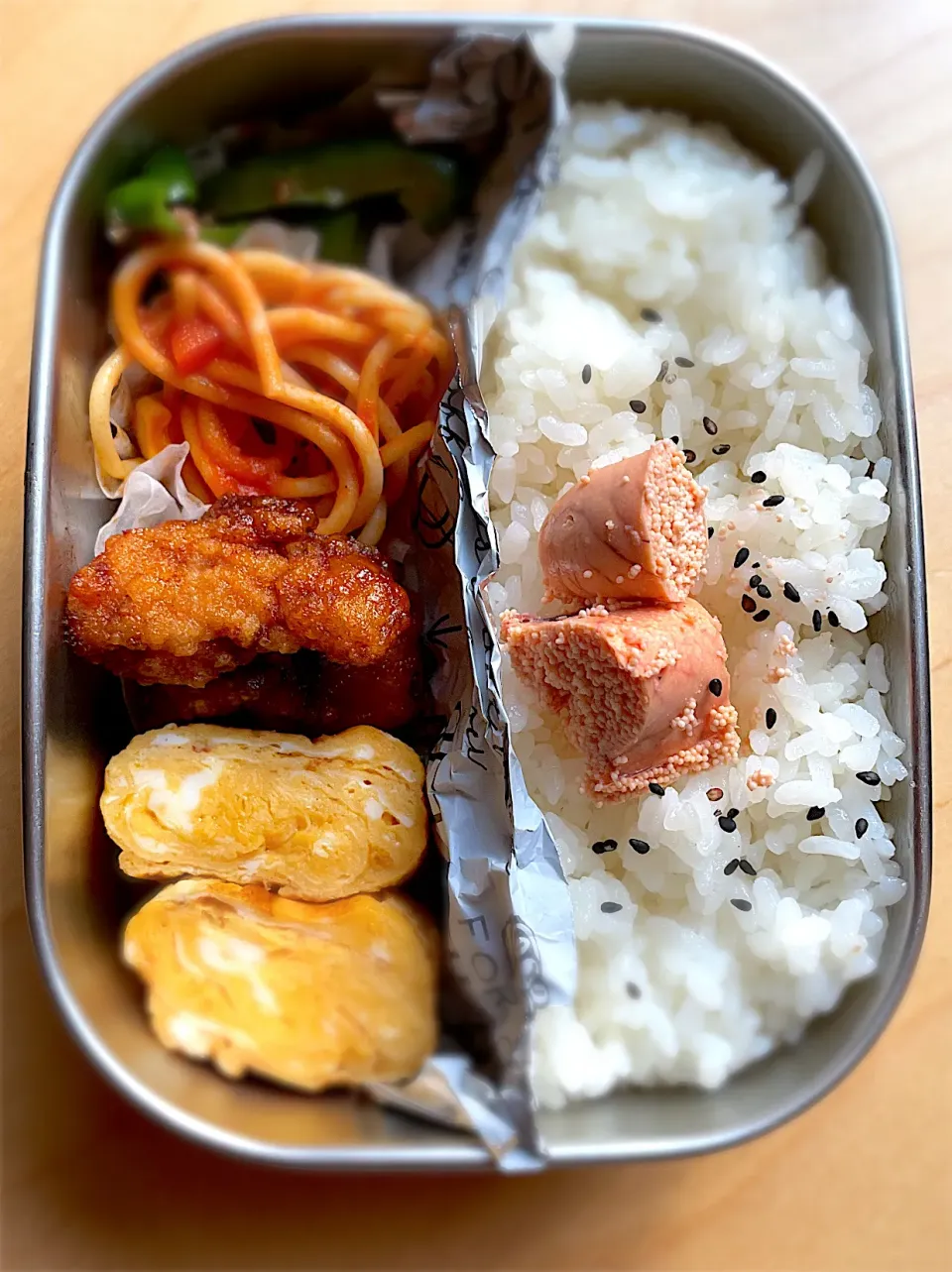 今日の中学生男子弁当🍱|はぴたさん