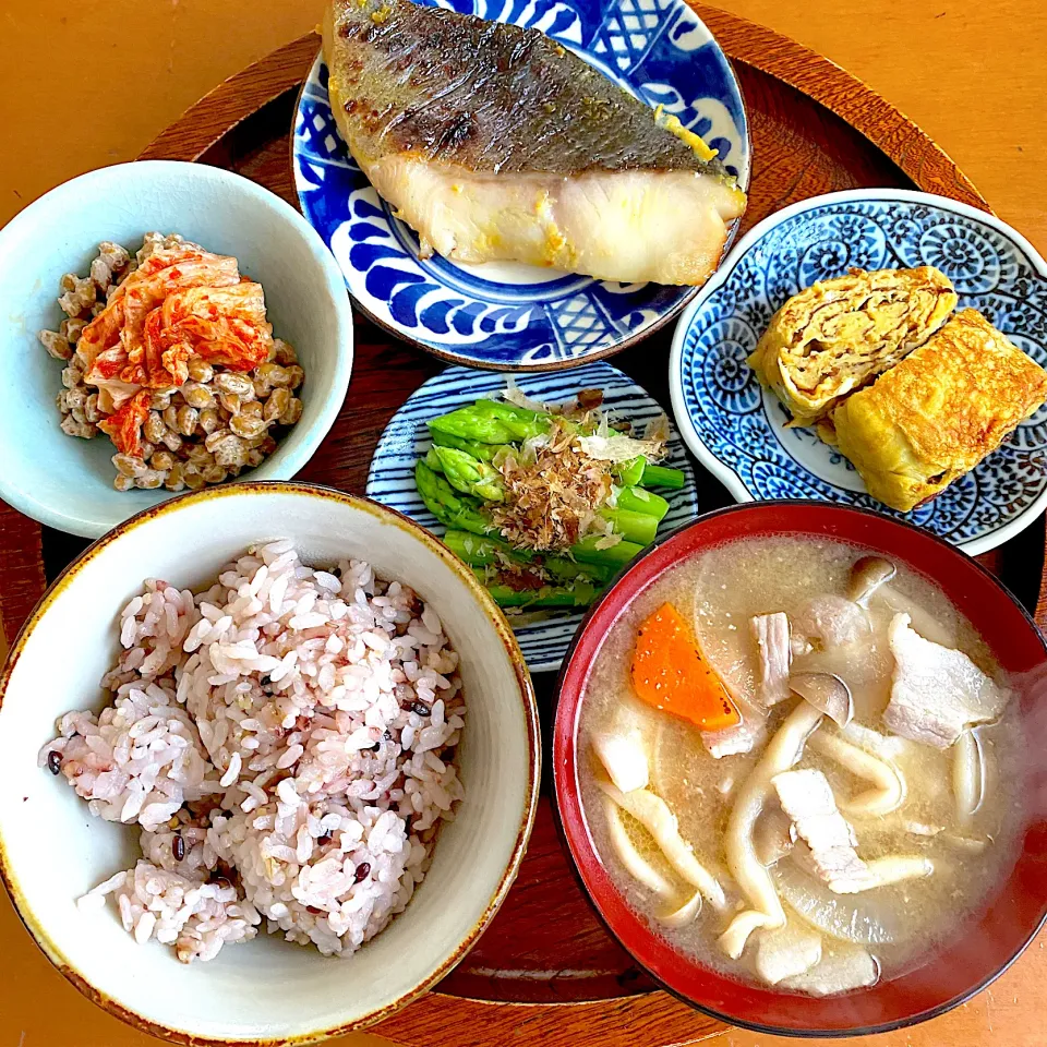 銀だらの西京焼きと豚汁御膳|Hiromi Isonagaさん