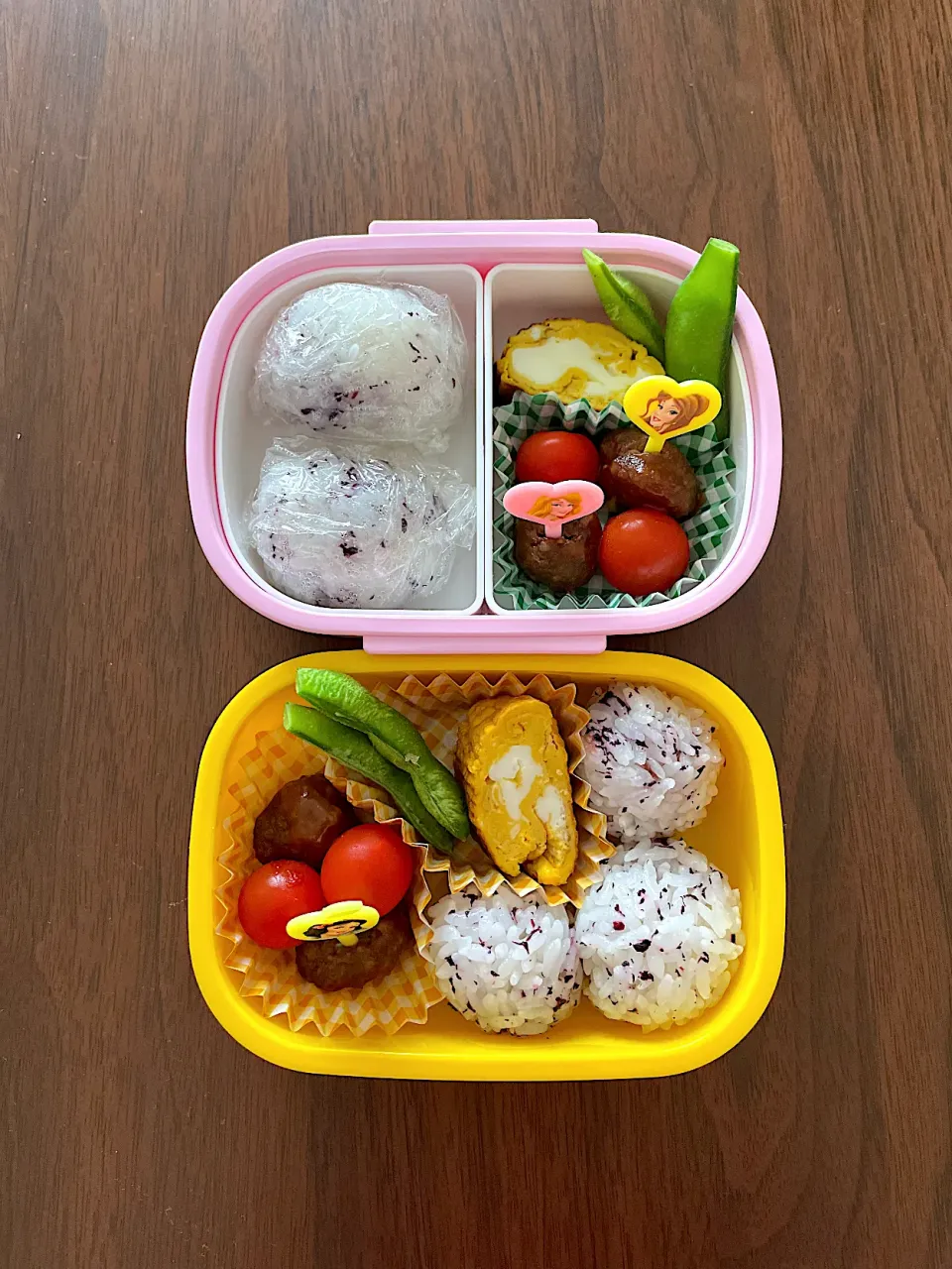 年中さんとプレさんのお弁当🌸🐥|みーぬさん