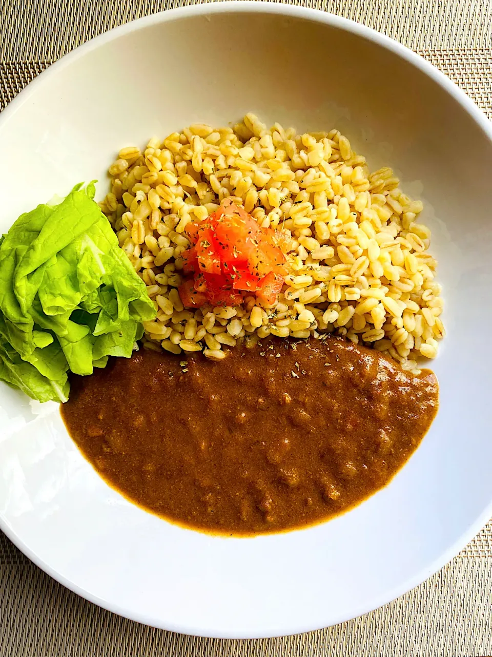 デュラム小麦でキーマカレーランチ#ヘルシーランチ|栃倉 直人さん