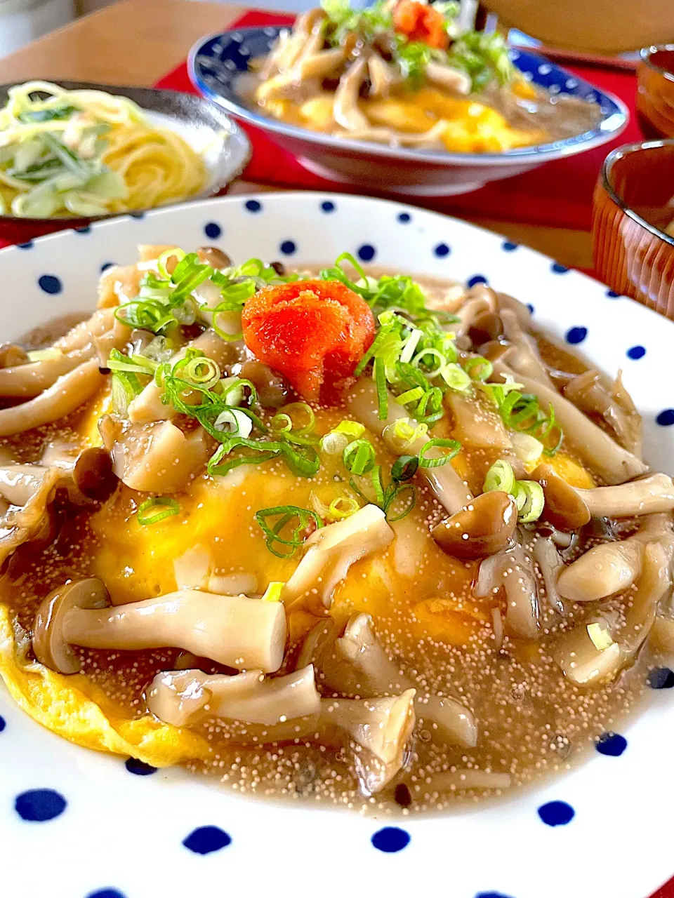 taruto⭐️さんの料理 明太きのこの和風あんかけ丼😋🍚|おかちさん