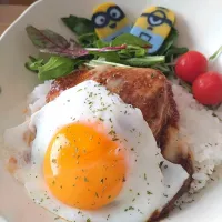 Snapdishの料理写真:ロコモコ丼|けいこさん