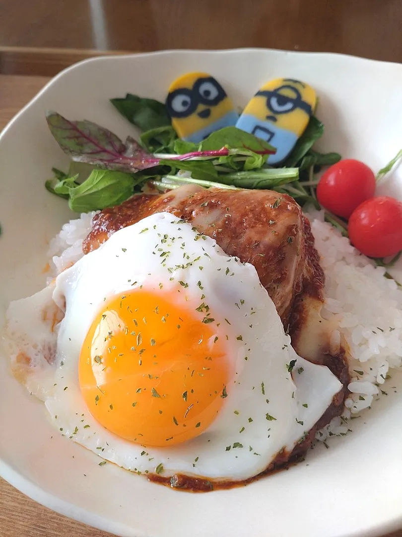 Snapdishの料理写真:ロコモコ丼|けいこさん