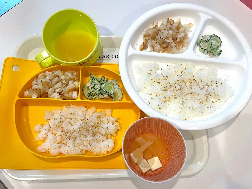 〜息子達の晩ご飯　カレイの煮付け　離乳食&幼児食〜2021.10.4|yuuさん