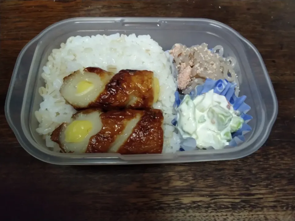 Snapdishの料理写真:お弁当🍱|にんにくと唐辛子が特に好き❤️(元シャリマー)さん