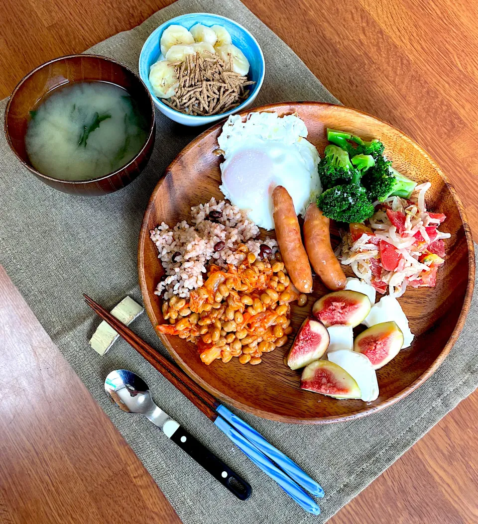 本日の朝ご飯プレート♪|かなさん