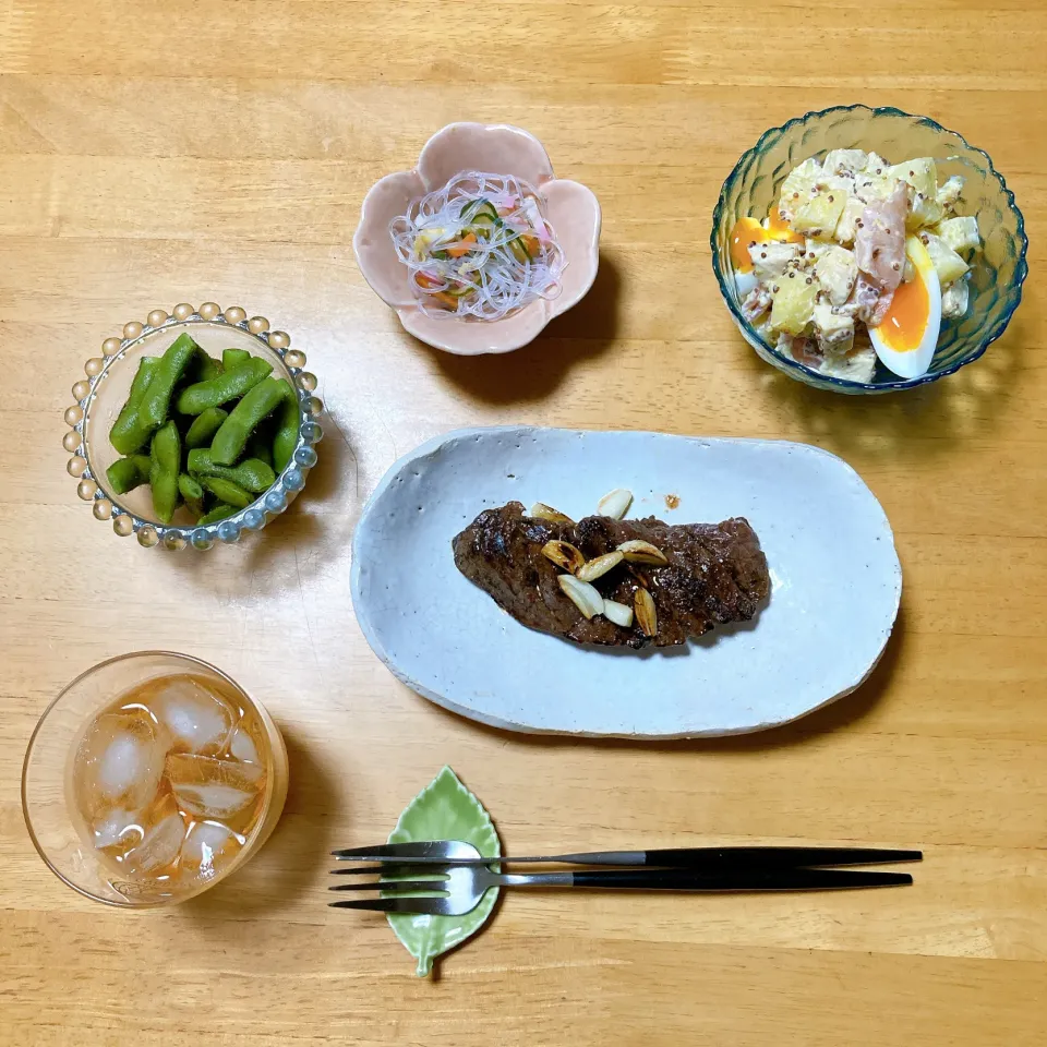 じゃがいもと生ハムのクリチー和え🥔|ちゃみこさん