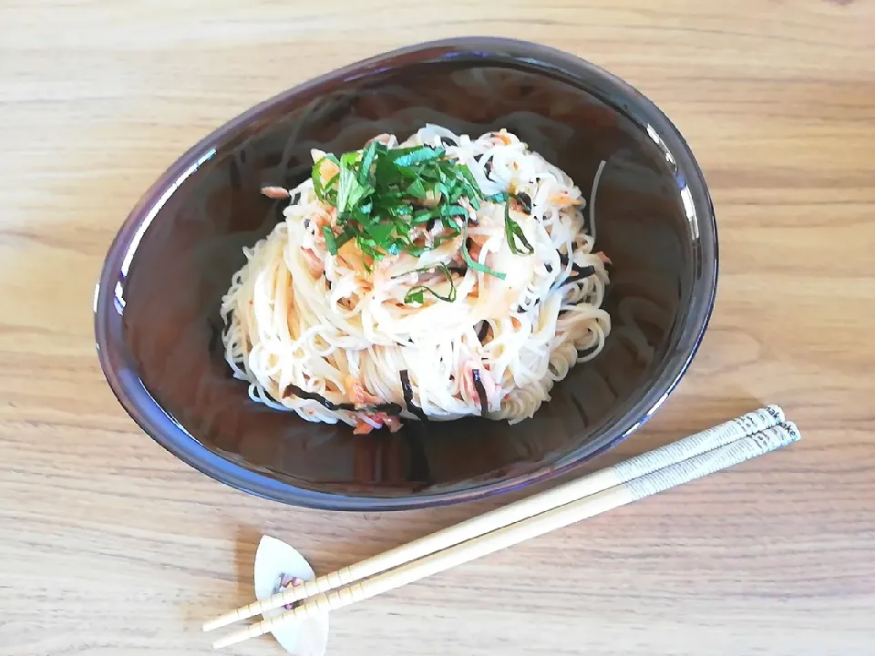 ツナと塩昆布のさっぱりそうめん|311yさん