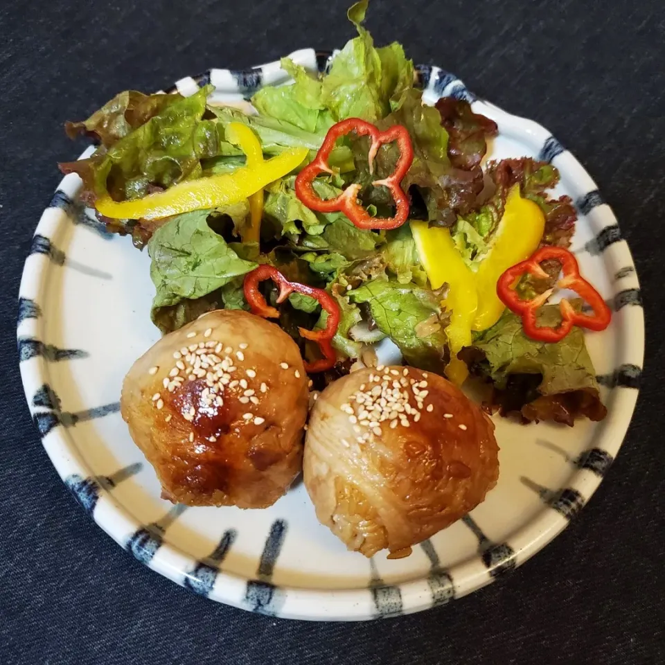 肉巻きおにぎり🍙|きょーこさん