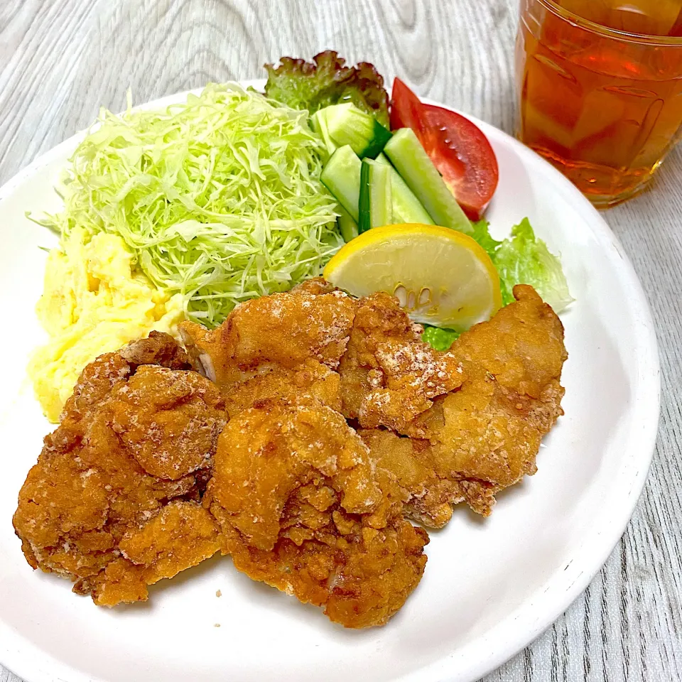 鶏もも肉の唐揚げ|まみっこさん