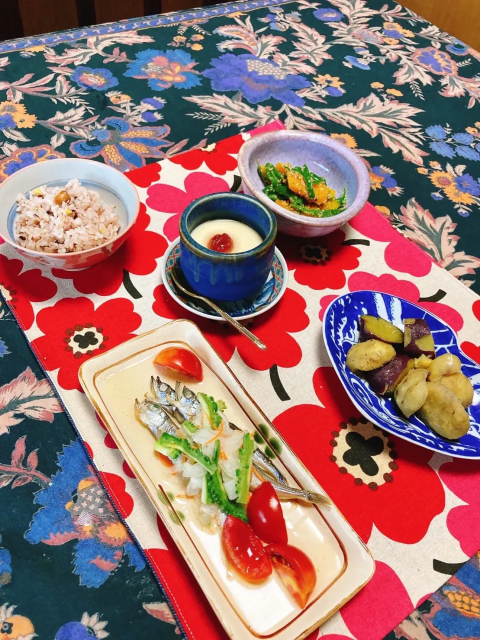 Snapdishの料理写真:grandmaの晩ごはん☆10月5日|kaoriさん