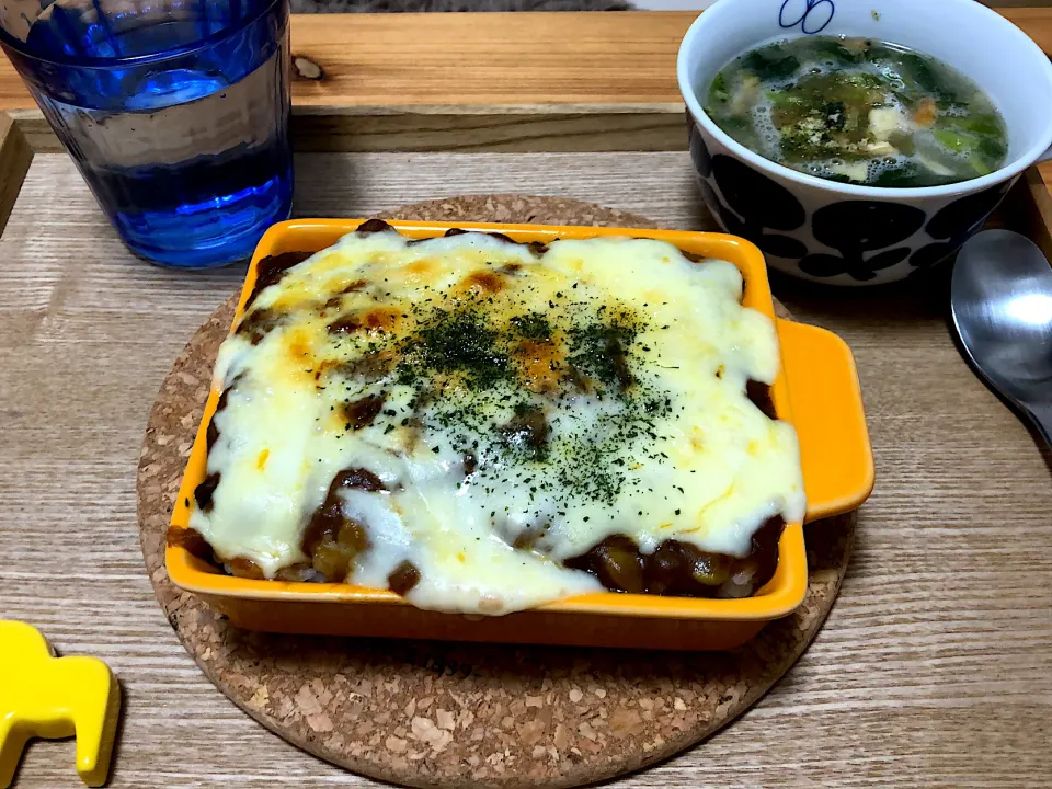 Snapdishの料理写真:チーズカレードリア|saknさん