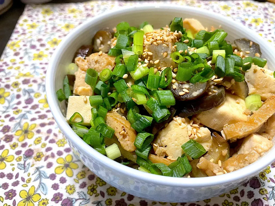 豆腐のスタミナ丼|ハルさん