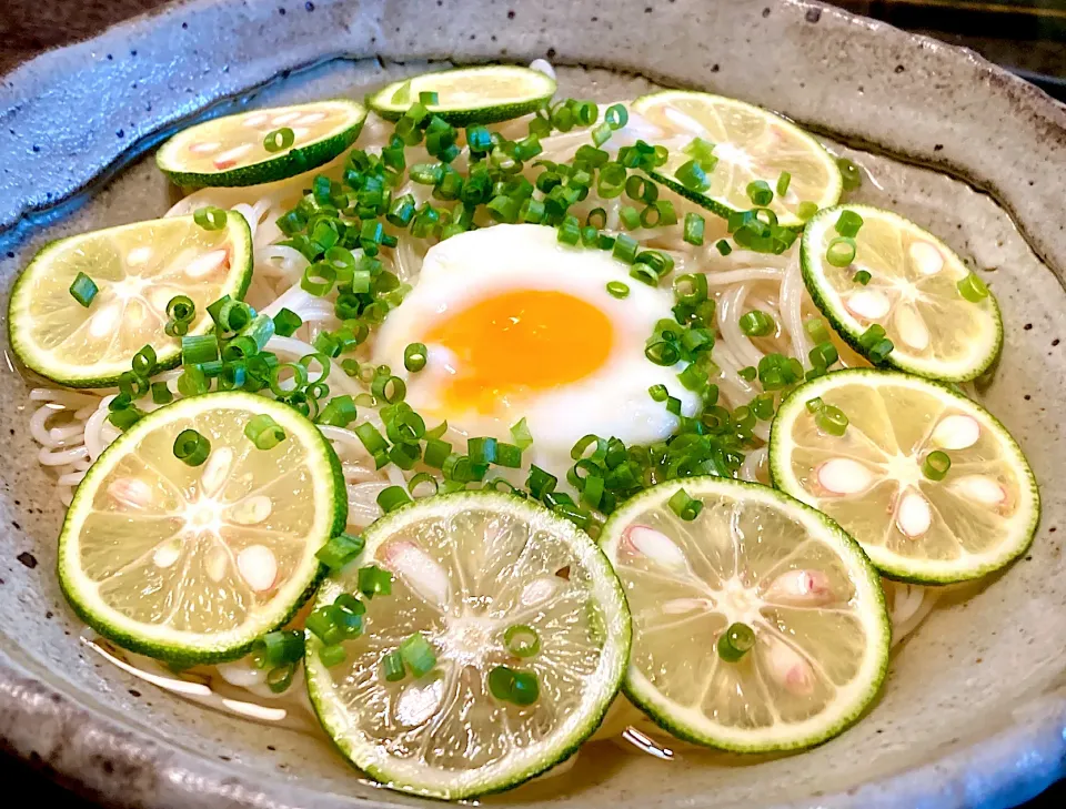 すだちぶっかけ素麺|mottoさん