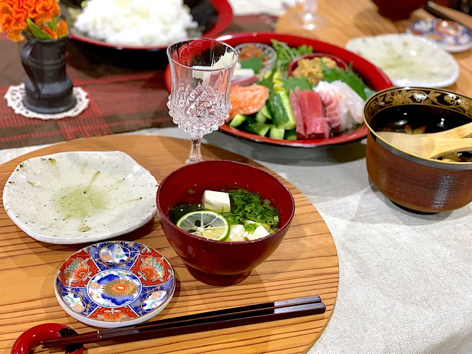 My B.Dのお夕飯は手巻き寿司‼︎ 別名手抜き寿司🤣|Seikoさん