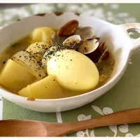 アサリとじゃがいものスープカレー🍛