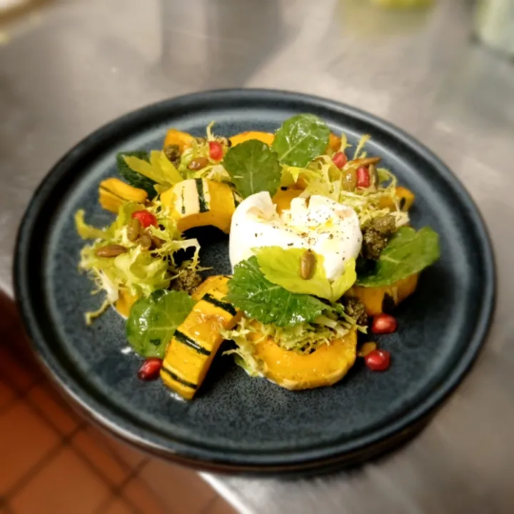 burratta and squash salad|Ricardo Gonzalezさん