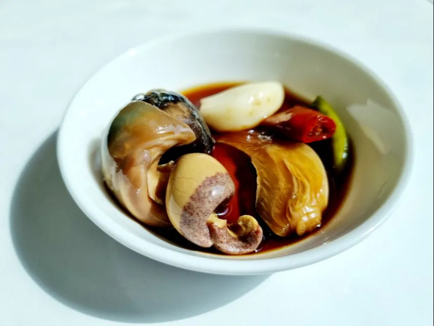 sea snails in soy sauce marinade|steven z.y.さん