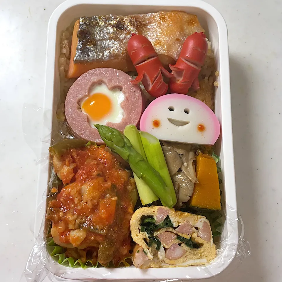 Snapdishの料理写真:2021年10月7日　オレ弁当♪|クッキングおやぢさん