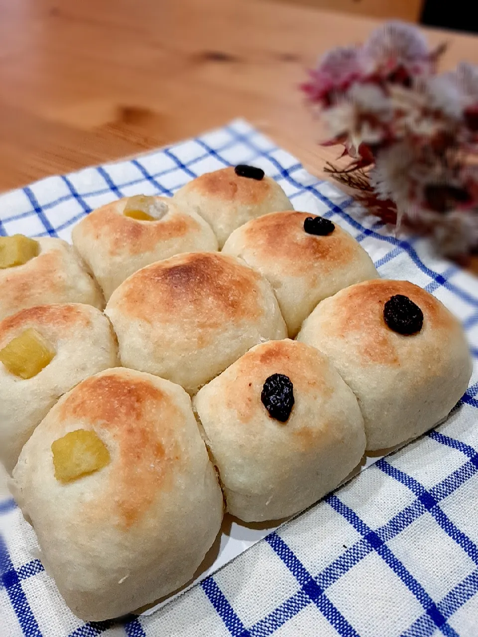 お芋とレーズンのちぎりパン|マイさん