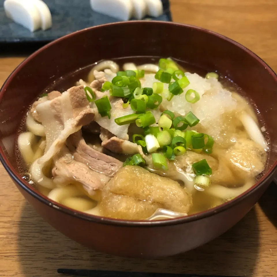 豚おろしうどん|メガネ食堂さん