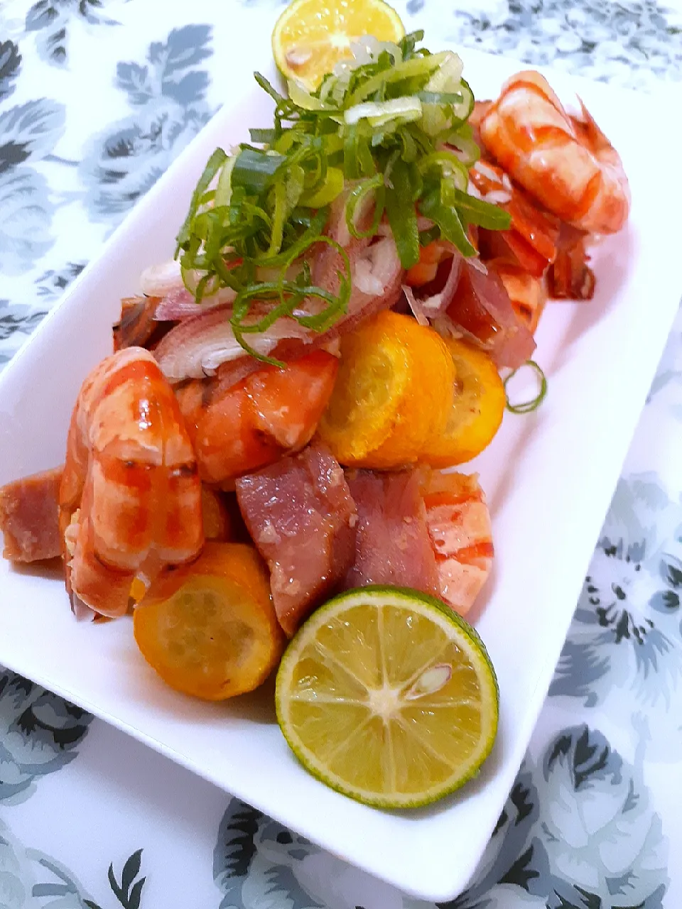 🔷🦐えびと天日干しズッキーニのバター醤油炒め🔷|@きなこさん