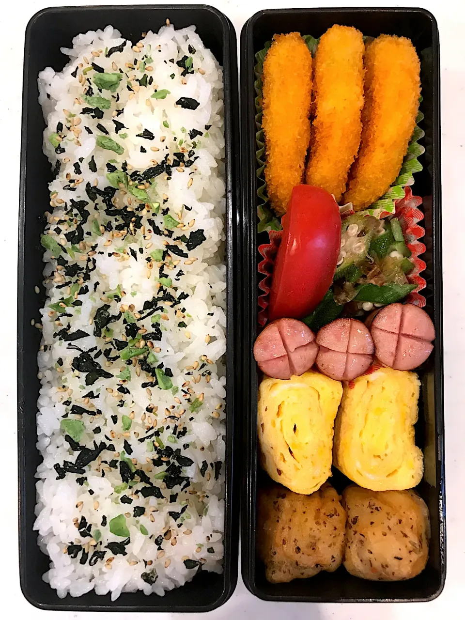 Snapdishの料理写真:2021.10.7 (木) パパのお弁当🍱|あっきーよさん