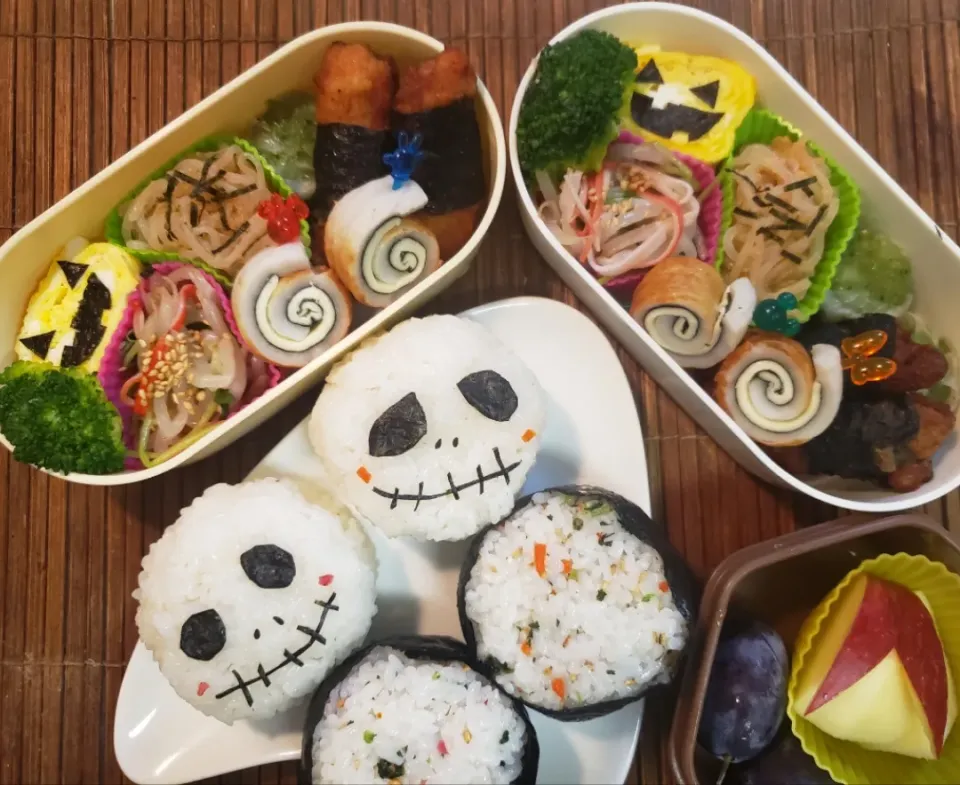 遠足弁当🍱～ハロウィン🎃|かのりさん