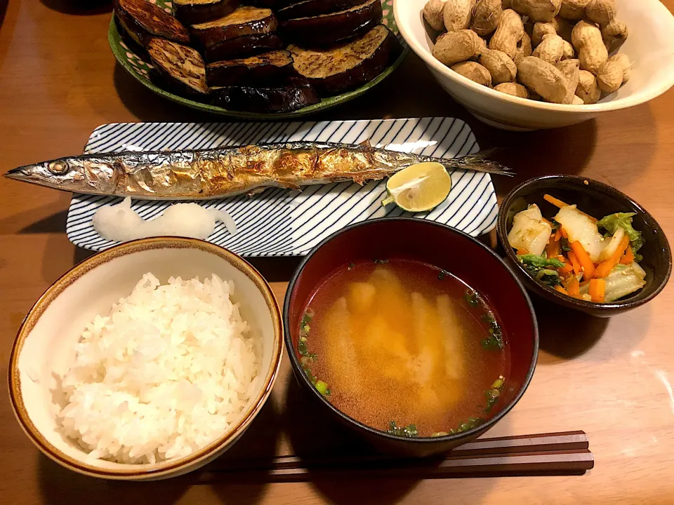 今シーズン初の焼きサンマ🐟|ゆっこっこさん