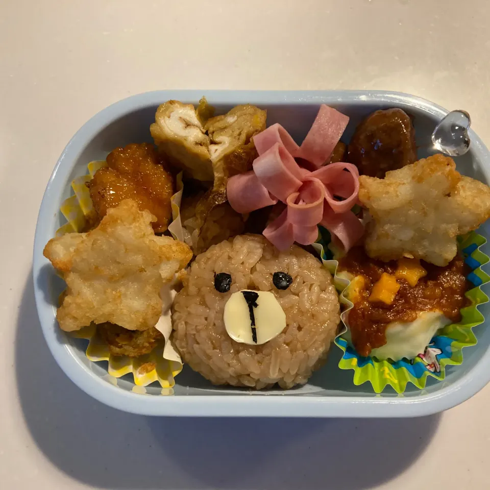 Snapdishの料理写真:くまさんお弁当|フラガールさん