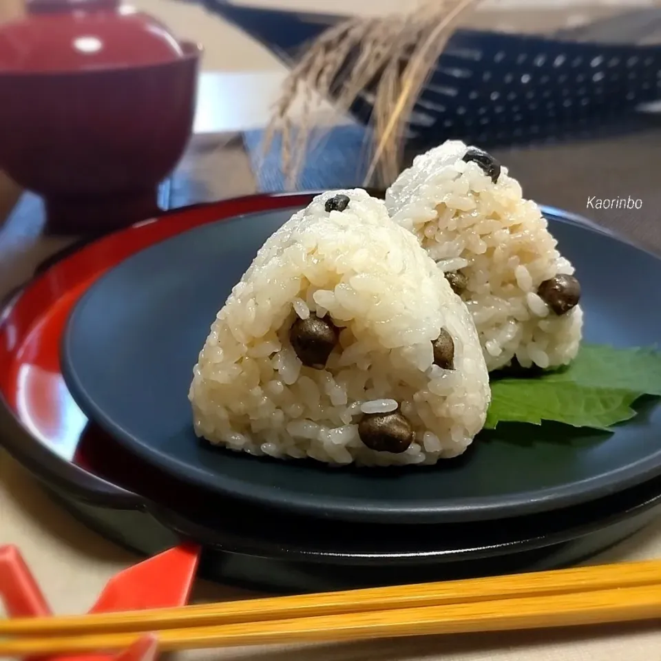 むかごご飯でおにぎり🍙|Kaorinboさん