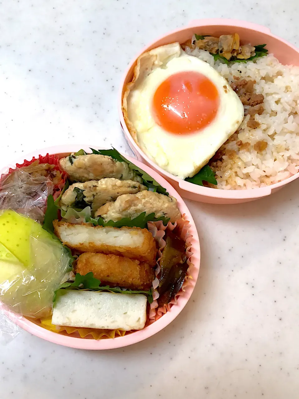 Snapdishの料理写真:今日の娘のお弁当🍙|まさよ☺︎さん