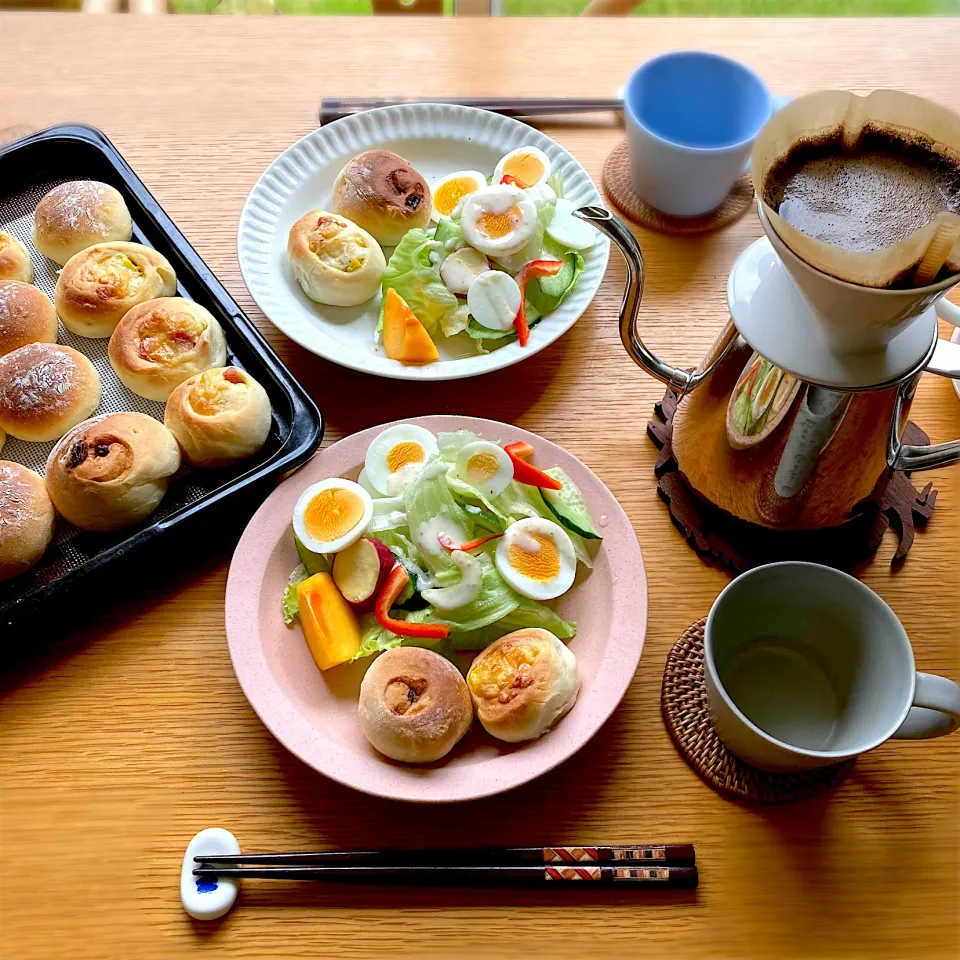 焼きたてパンブランチ|むぎこさん