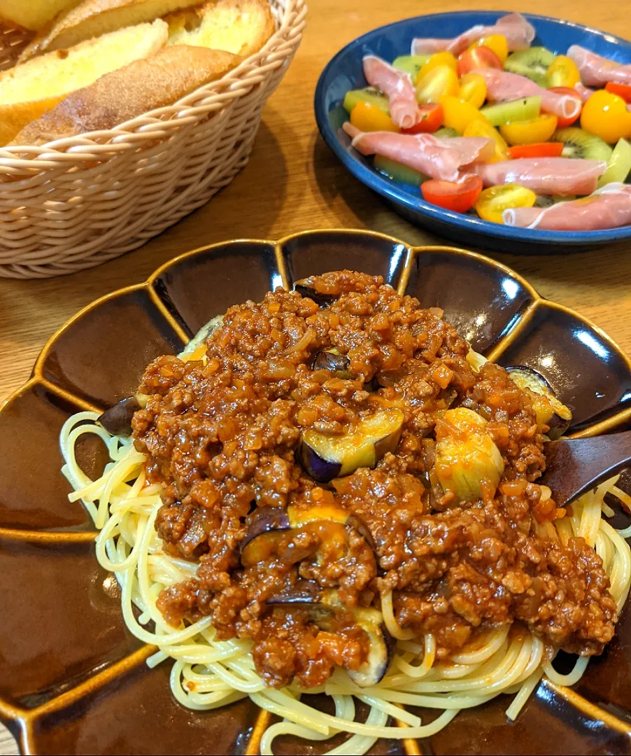 ミートソースパスタ|しほさん